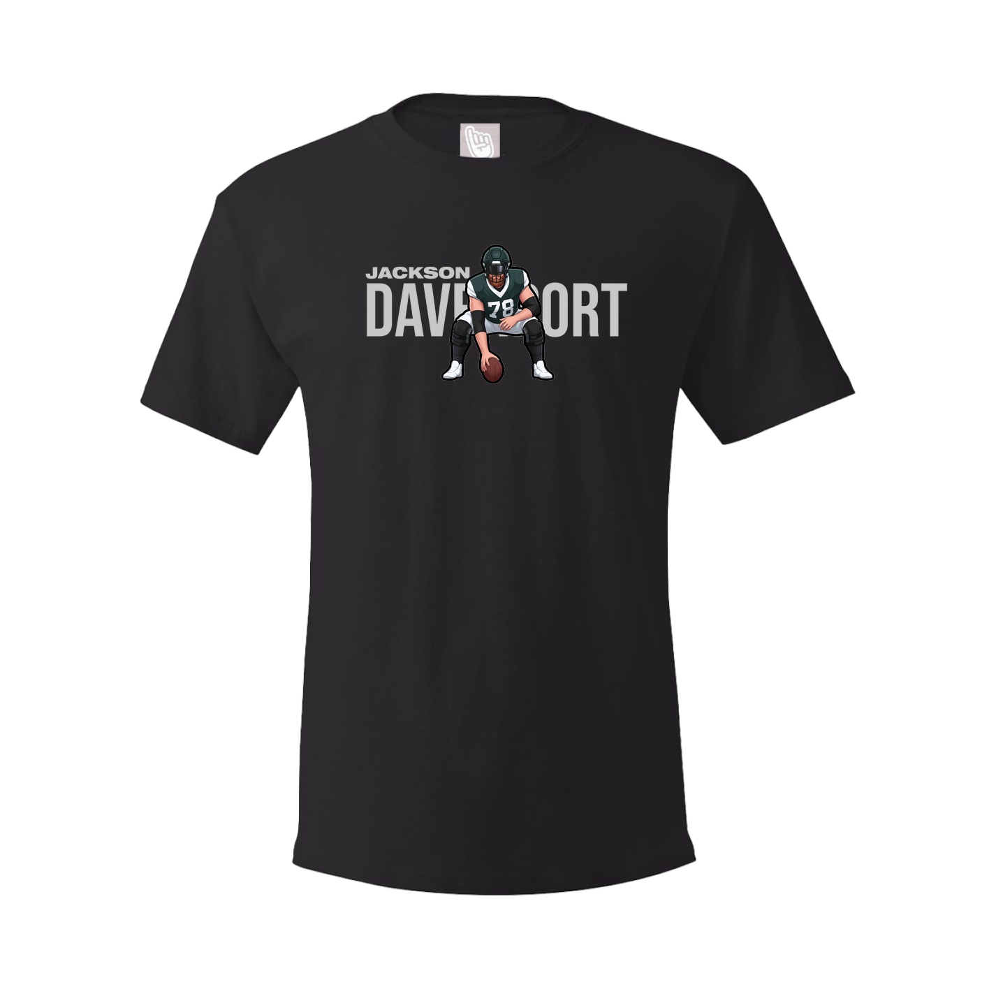 Youth Tee — Player Name in Black