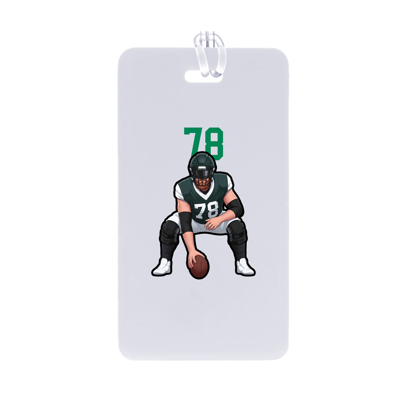 Bag Tag — Number Top in Classic
