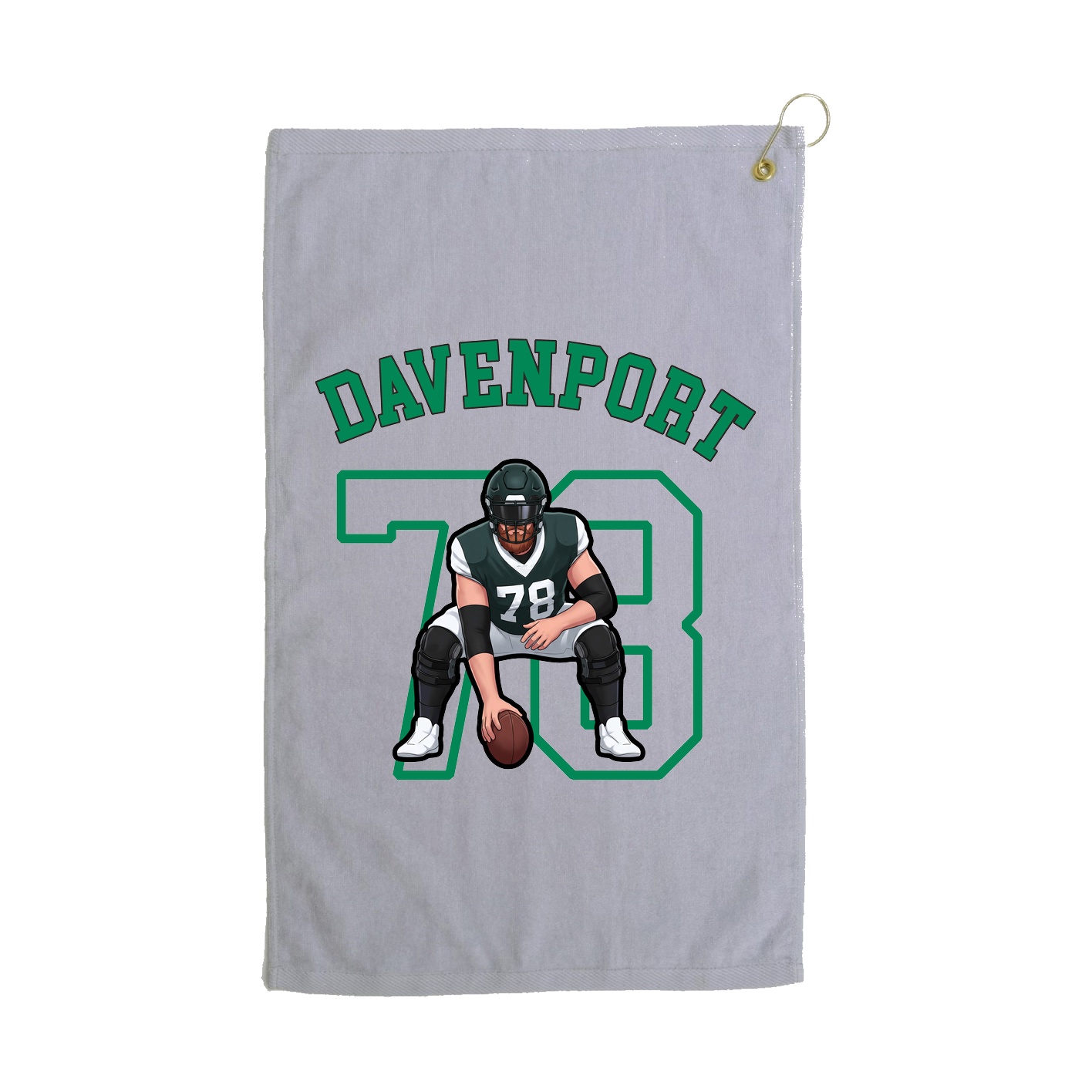 Golf Towel — Shirsey Arch in Grey
