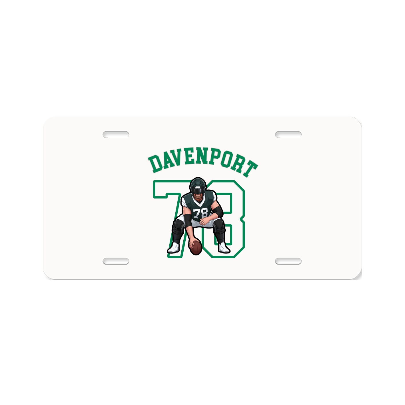 License Plate — Shirsey Arch in Classic