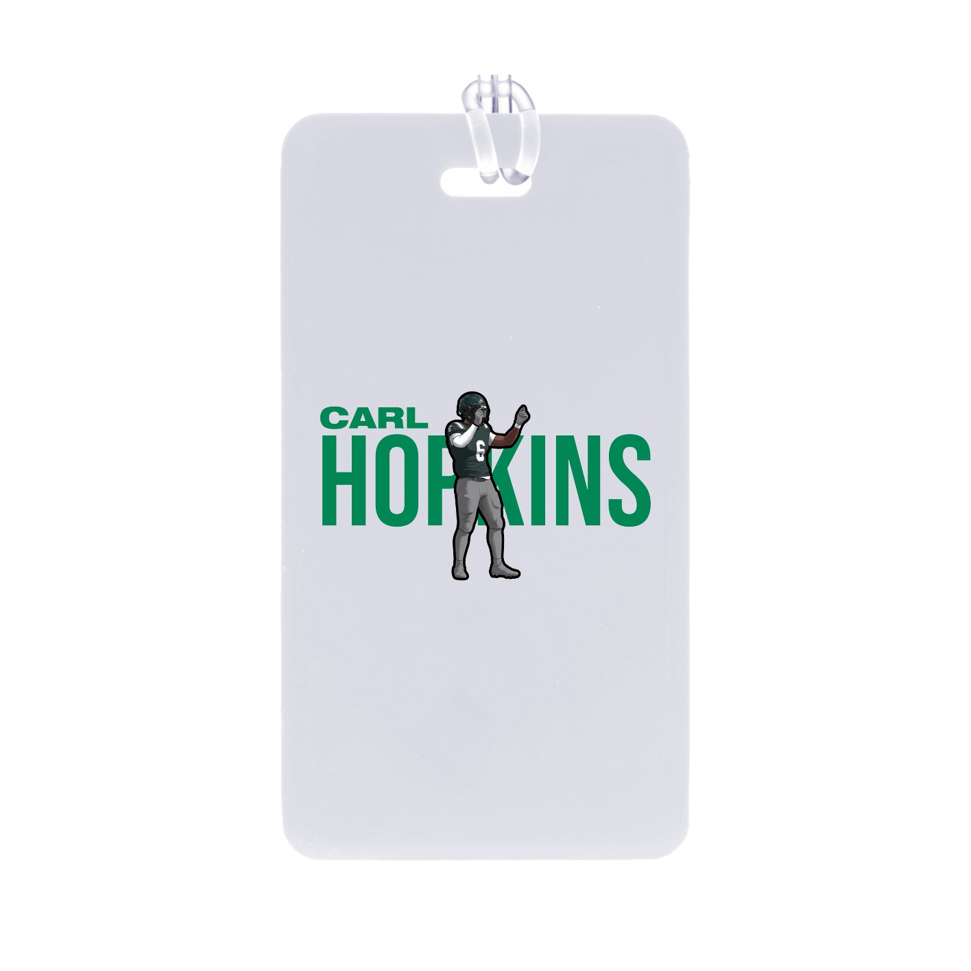 Bag Tag — Player Name in Classic