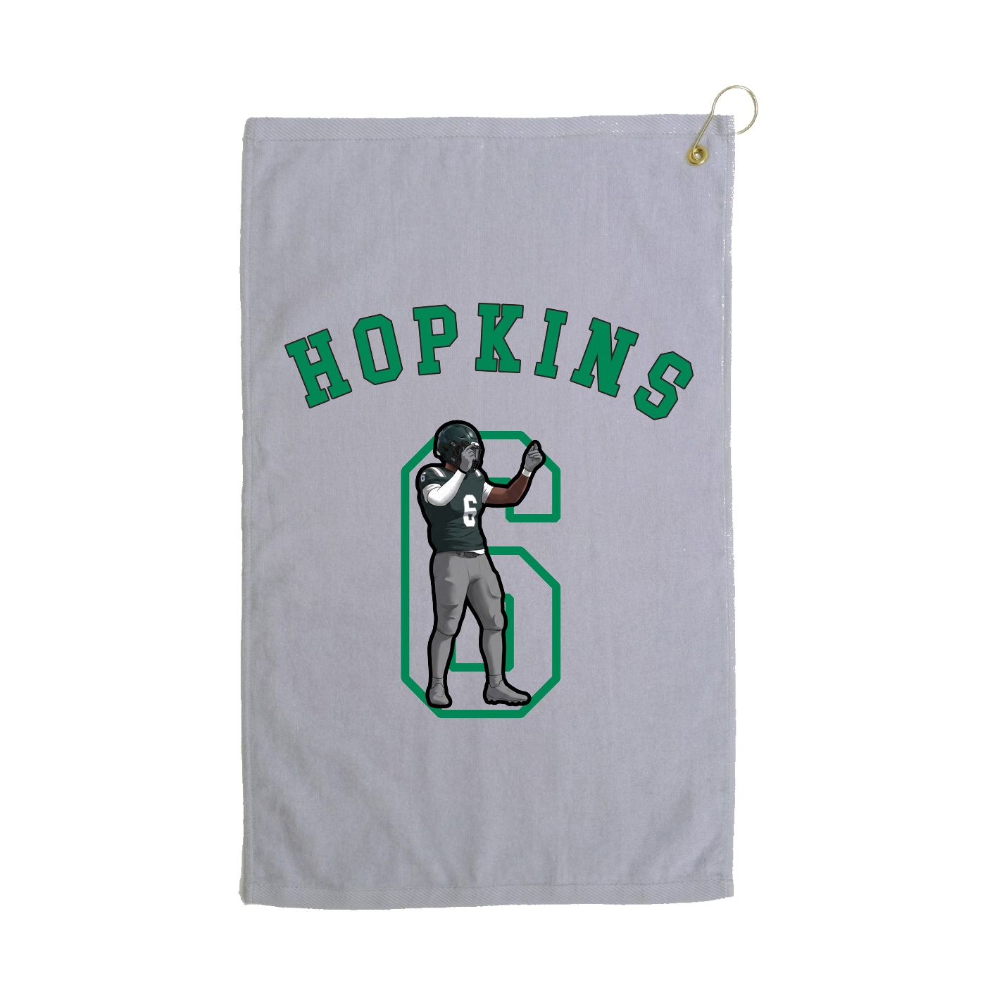 Golf Towel — Shirsey Arch in Grey