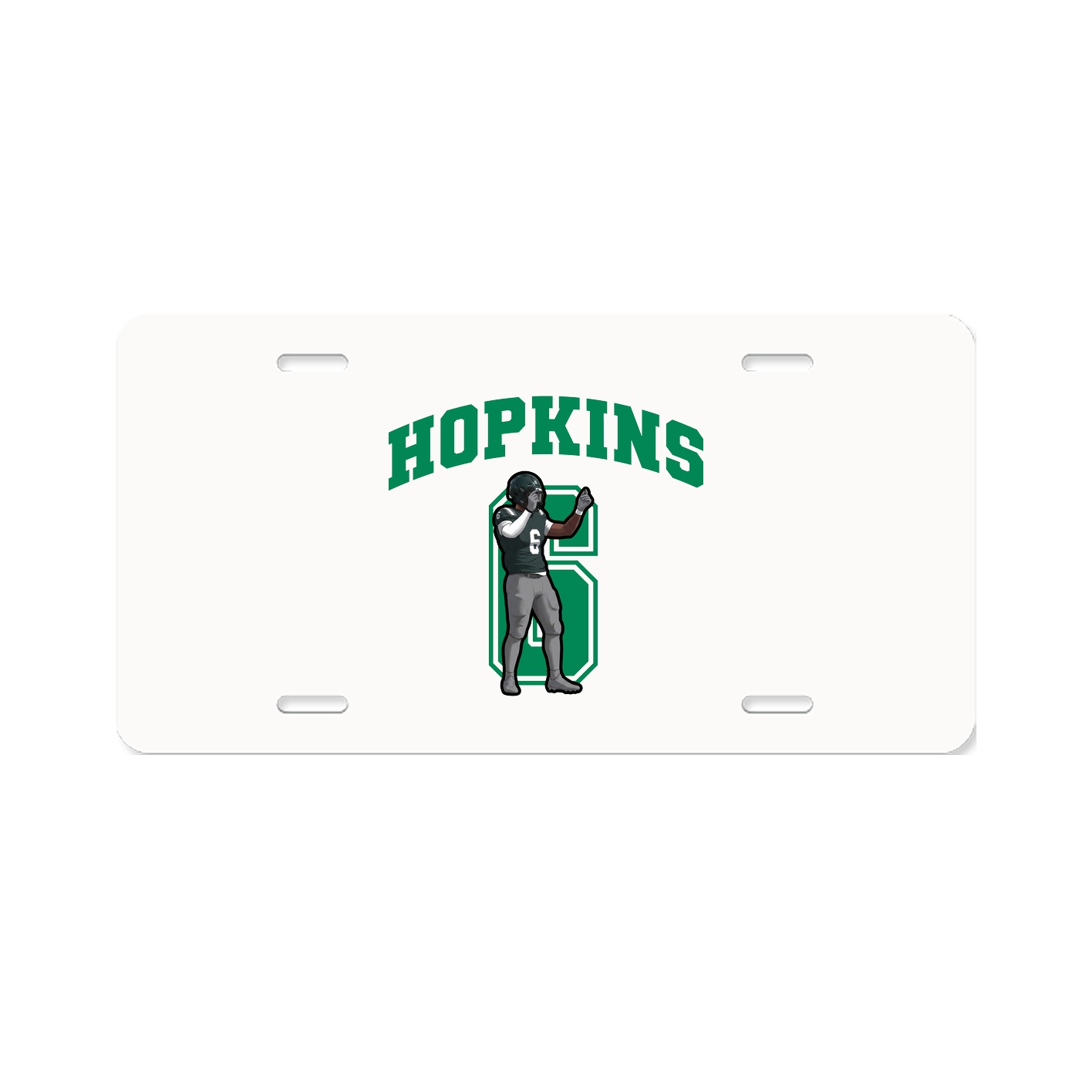 License Plate — Number in Classic