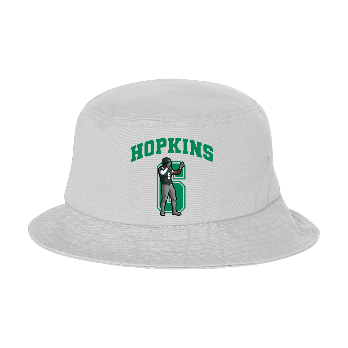 Bucket Cap — Number in White