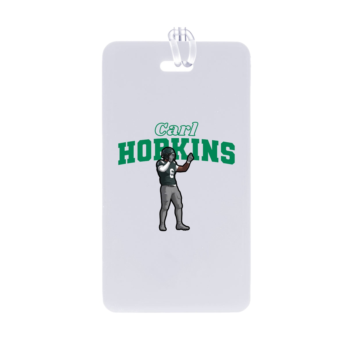 Bag Tag — Name Arch in Classic