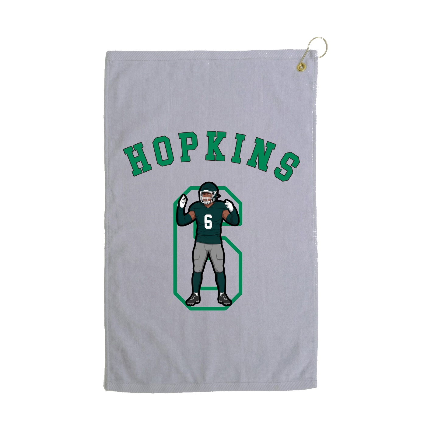 Golf Towel — Shirsey Arch in Grey