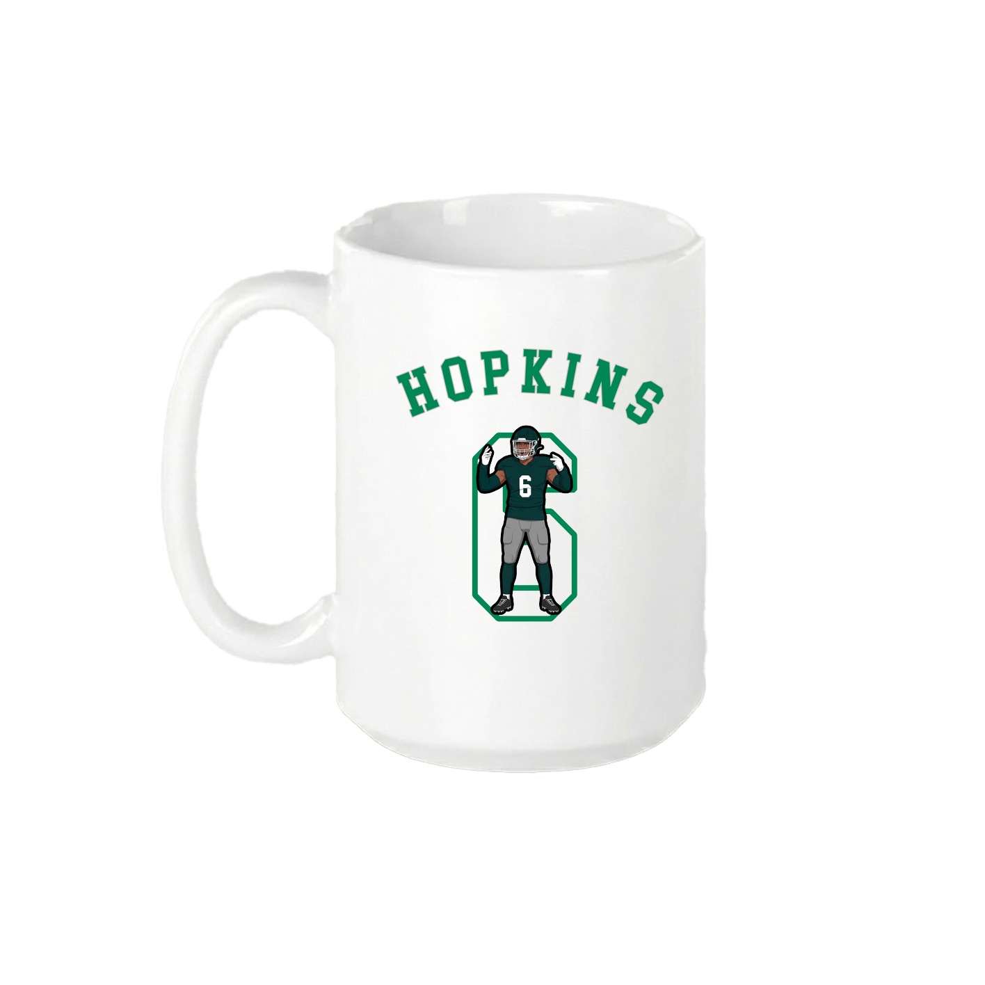 15oz Coffee Mug — Shirsey Arch in White