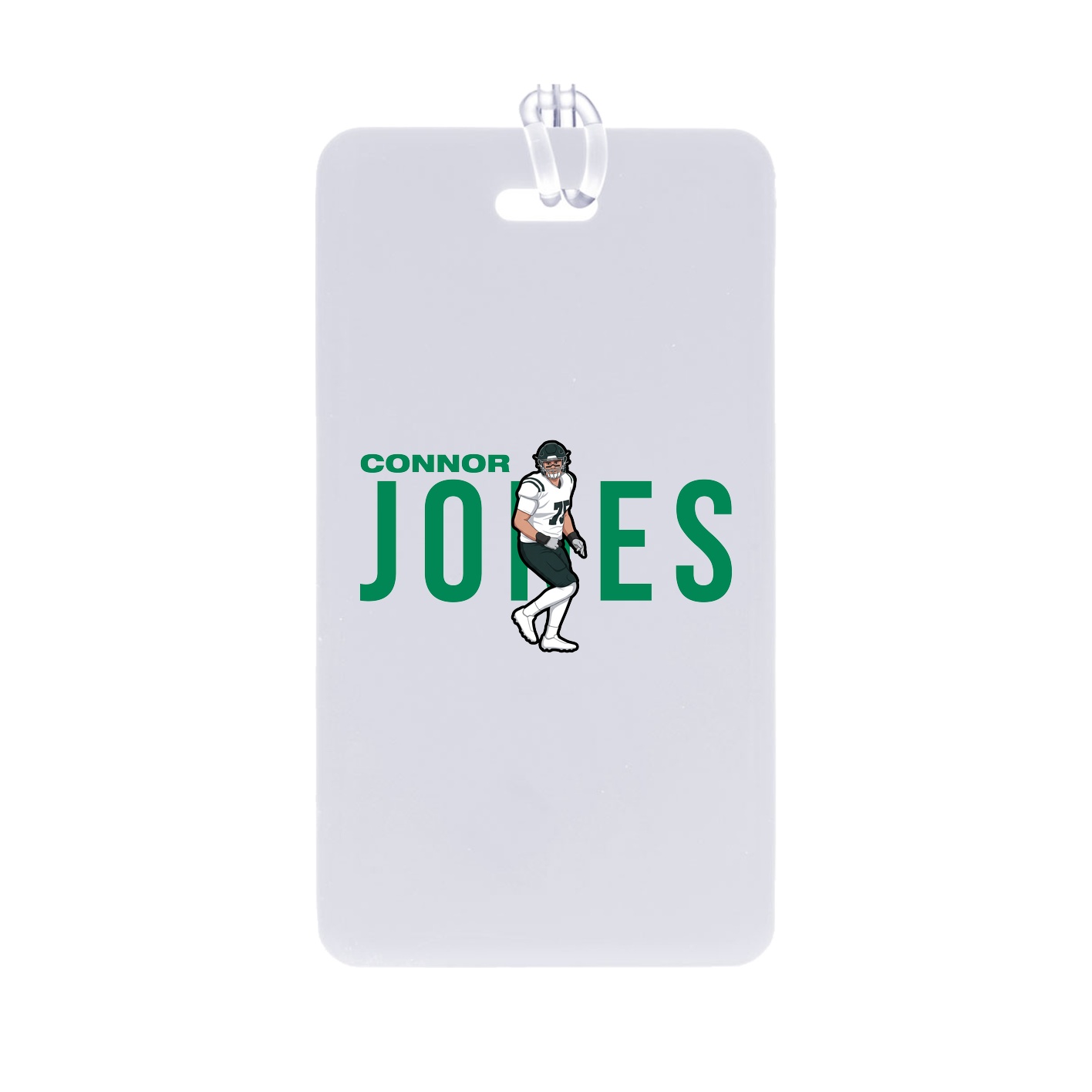 Bag Tag — Player Name in Classic
