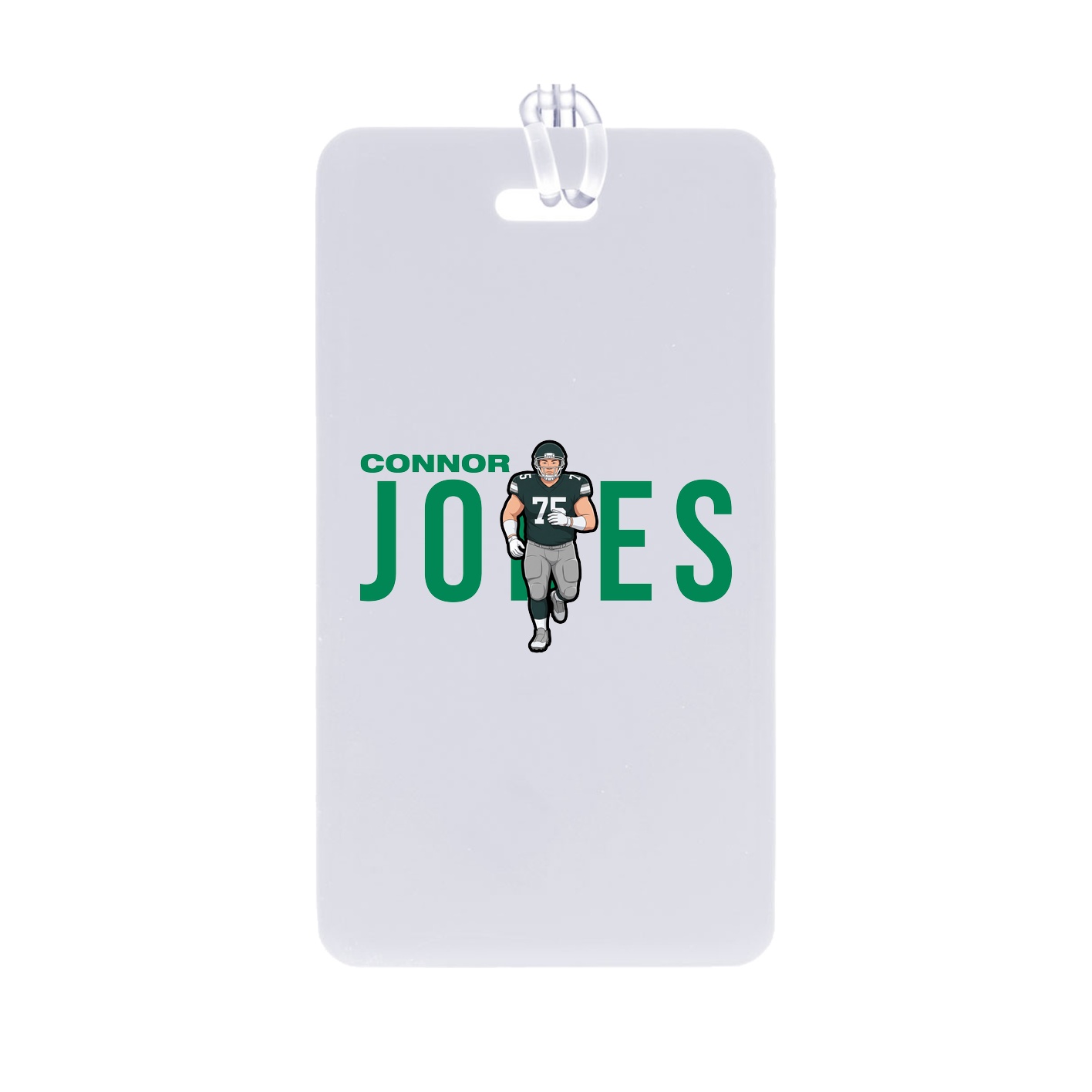 Bag Tag — Player Name in Classic