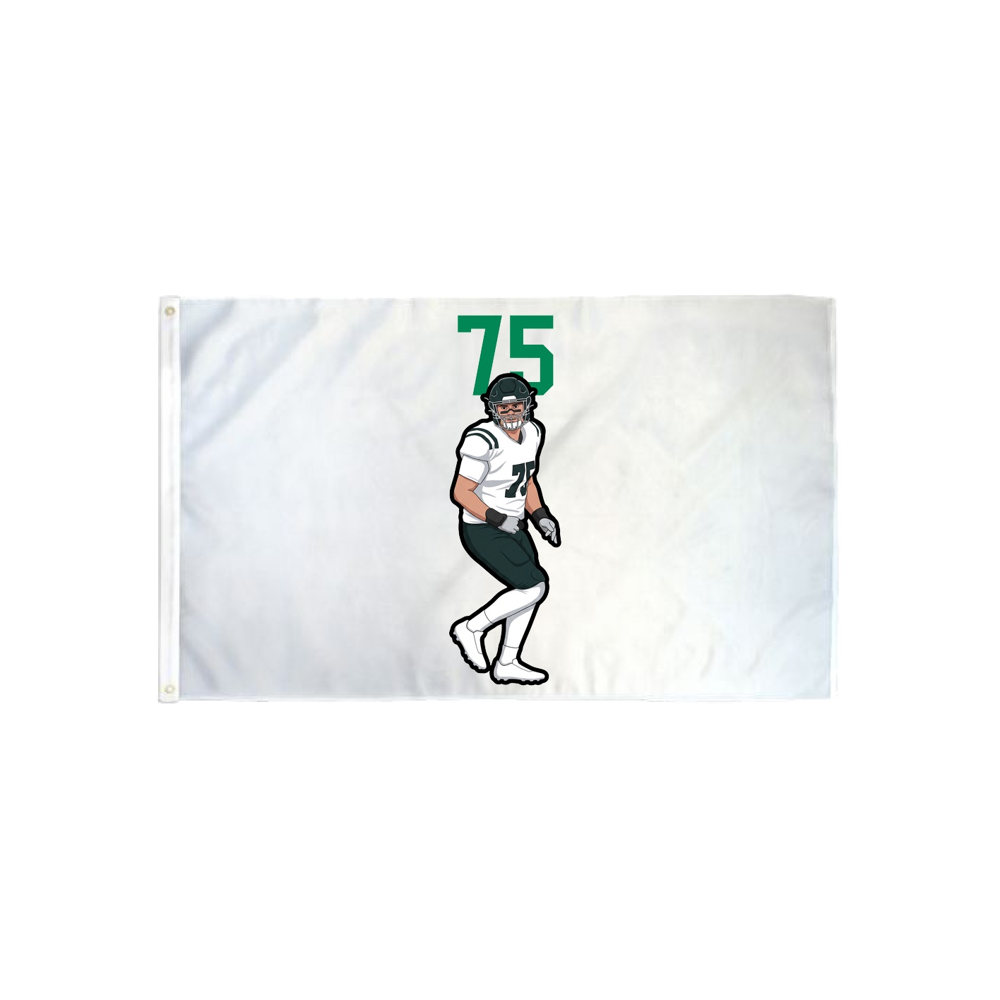 3x5 Flag — Number Top in Classic