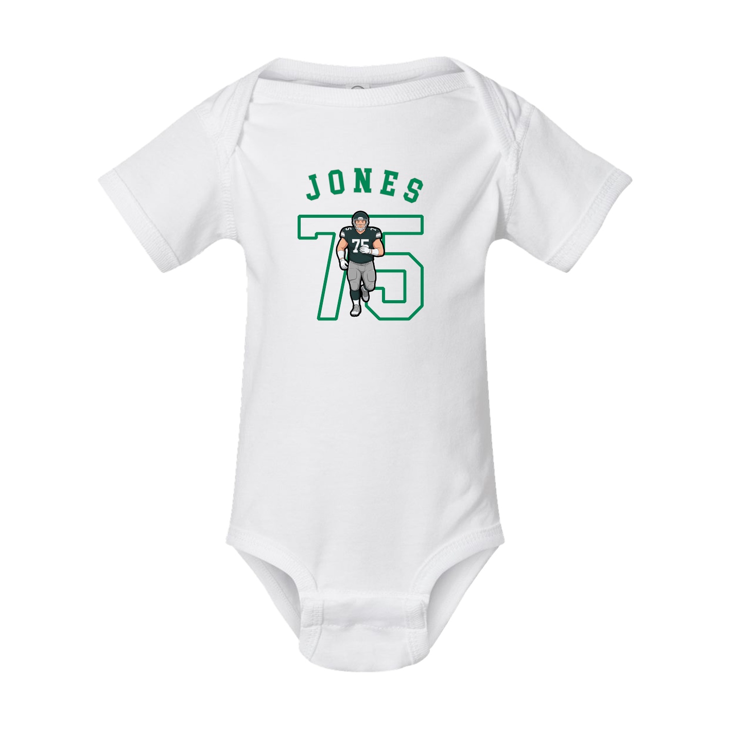 Baby Onesie — Shirsey Arch in White