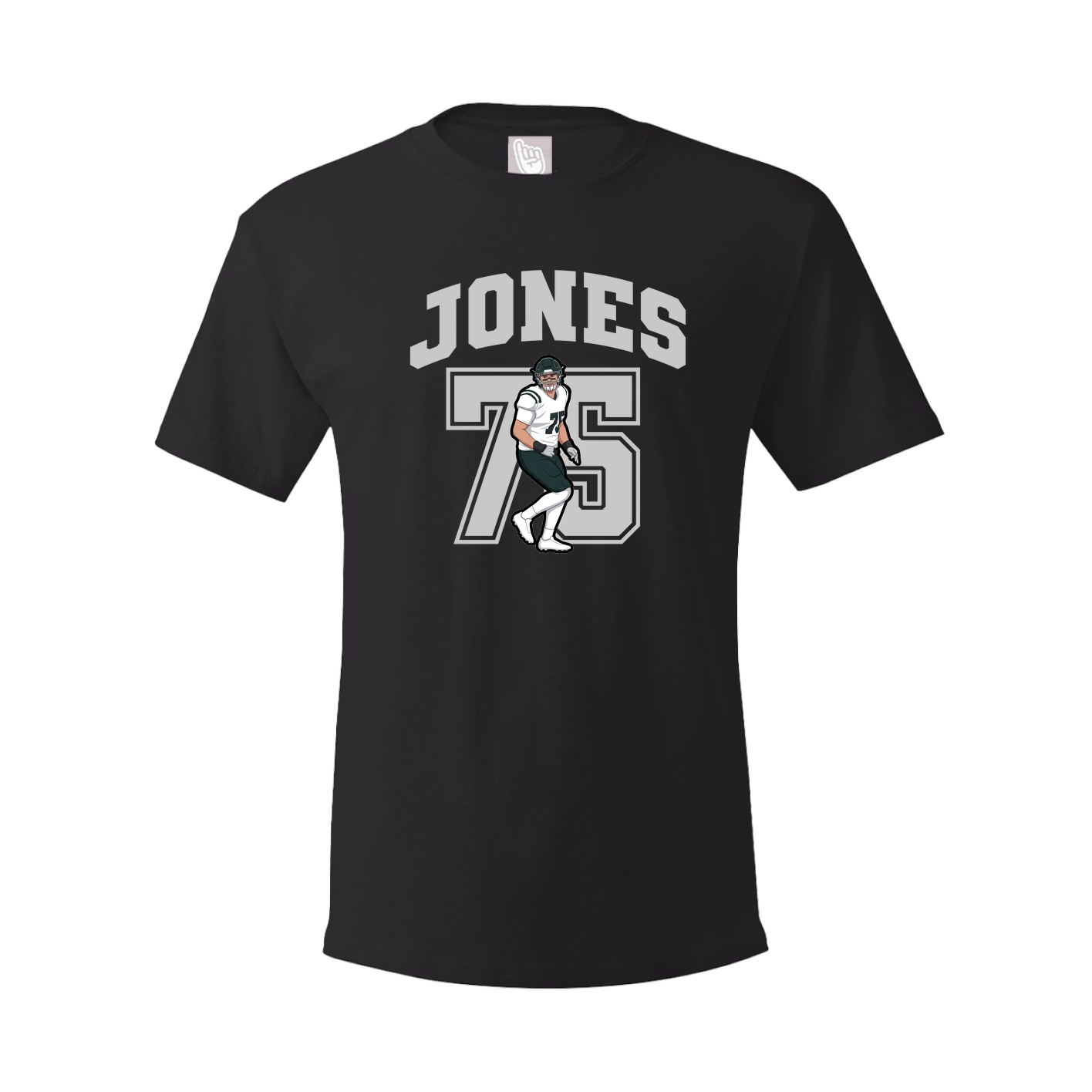 Youth Tee — Number in Black