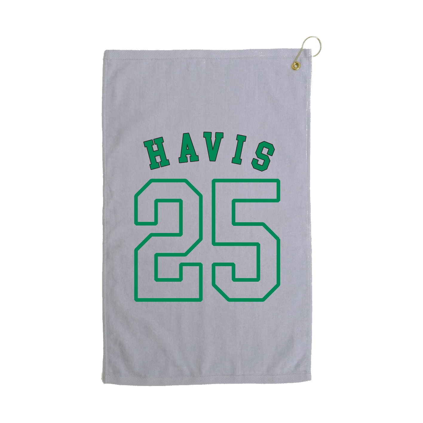 Golf Towel — Shirsey Arch in Grey