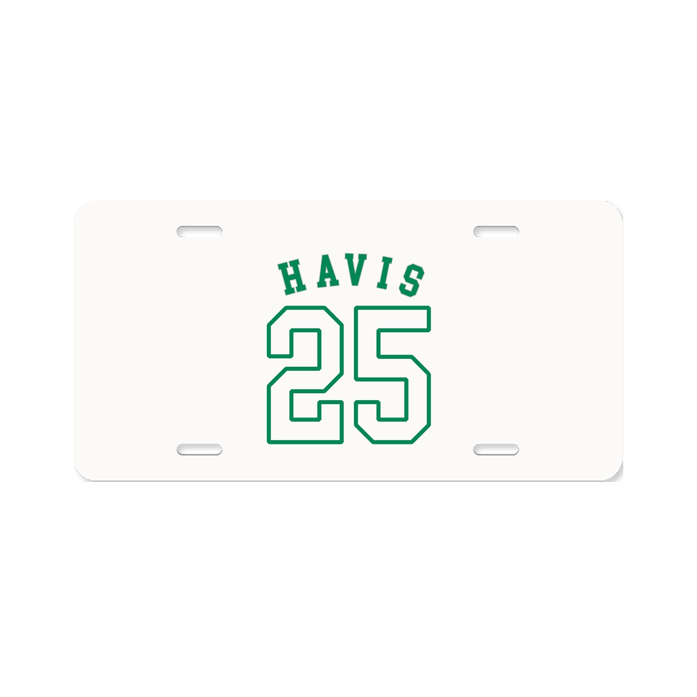License Plate — Shirsey Arch in Classic