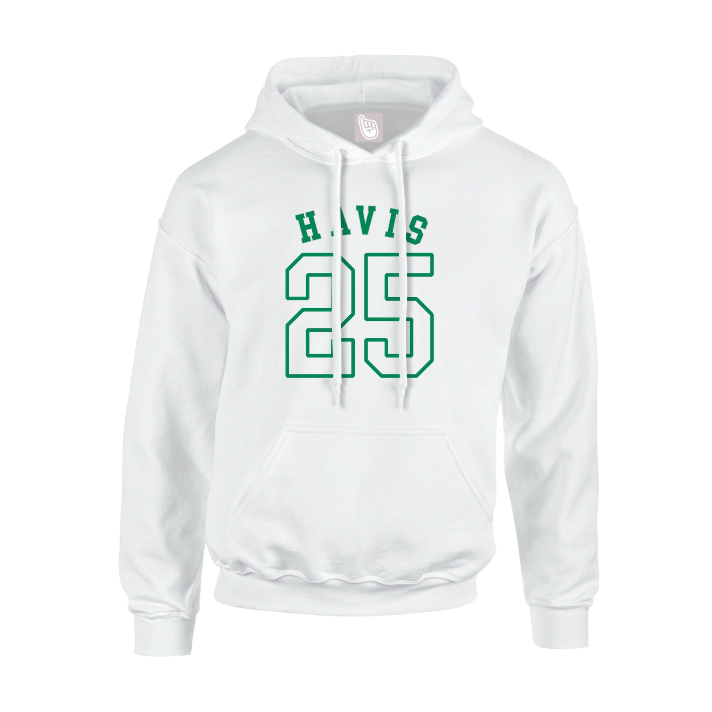 Hoodie — Shirsey Arch in White