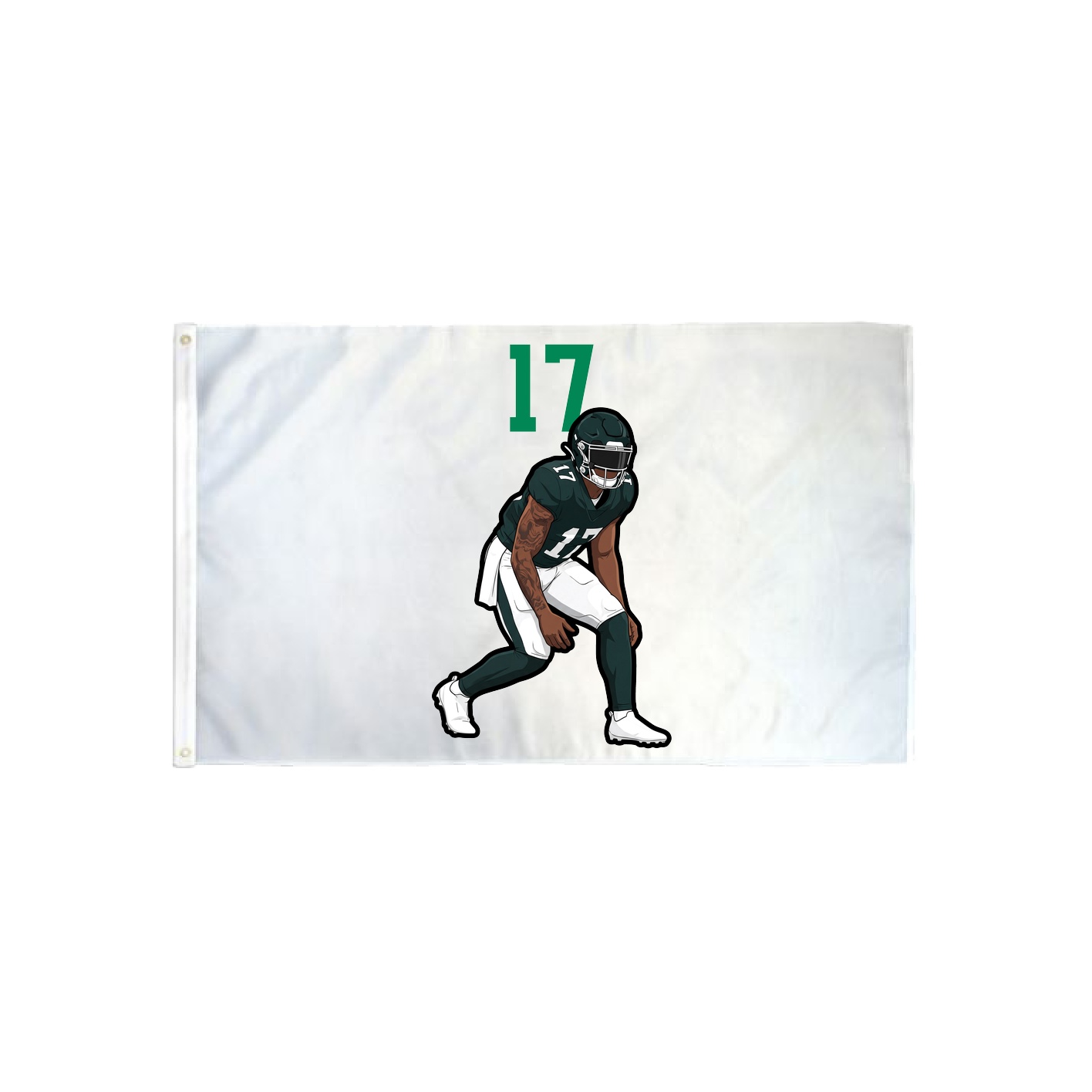3x5 Flag — Number Top in Classic