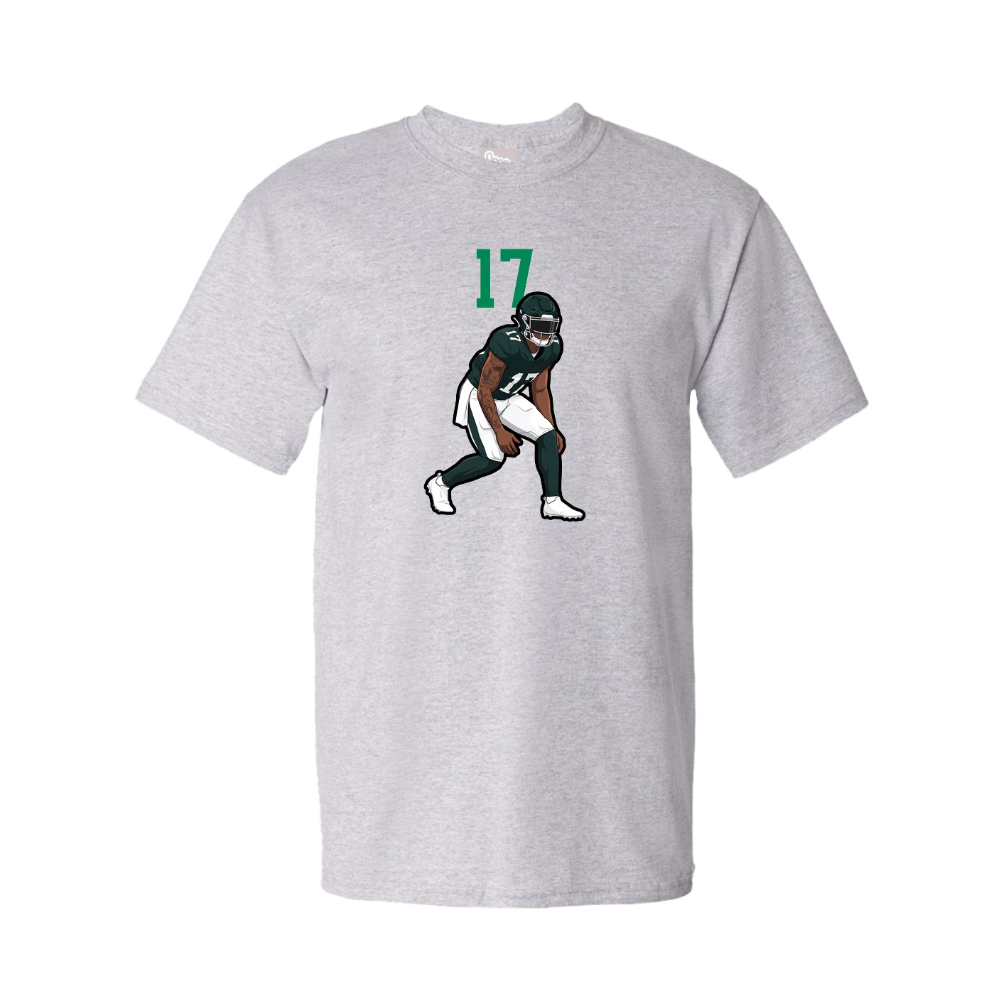 Tee — Number Top in Grey