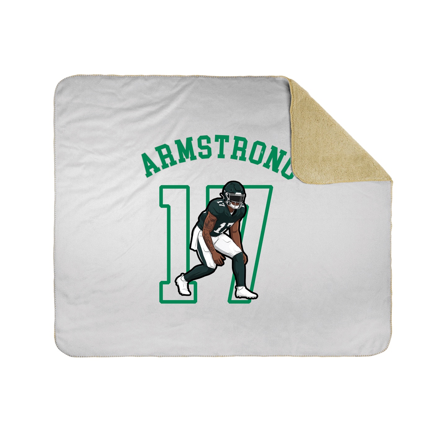Throw Blanket — Shirsey Arch in White