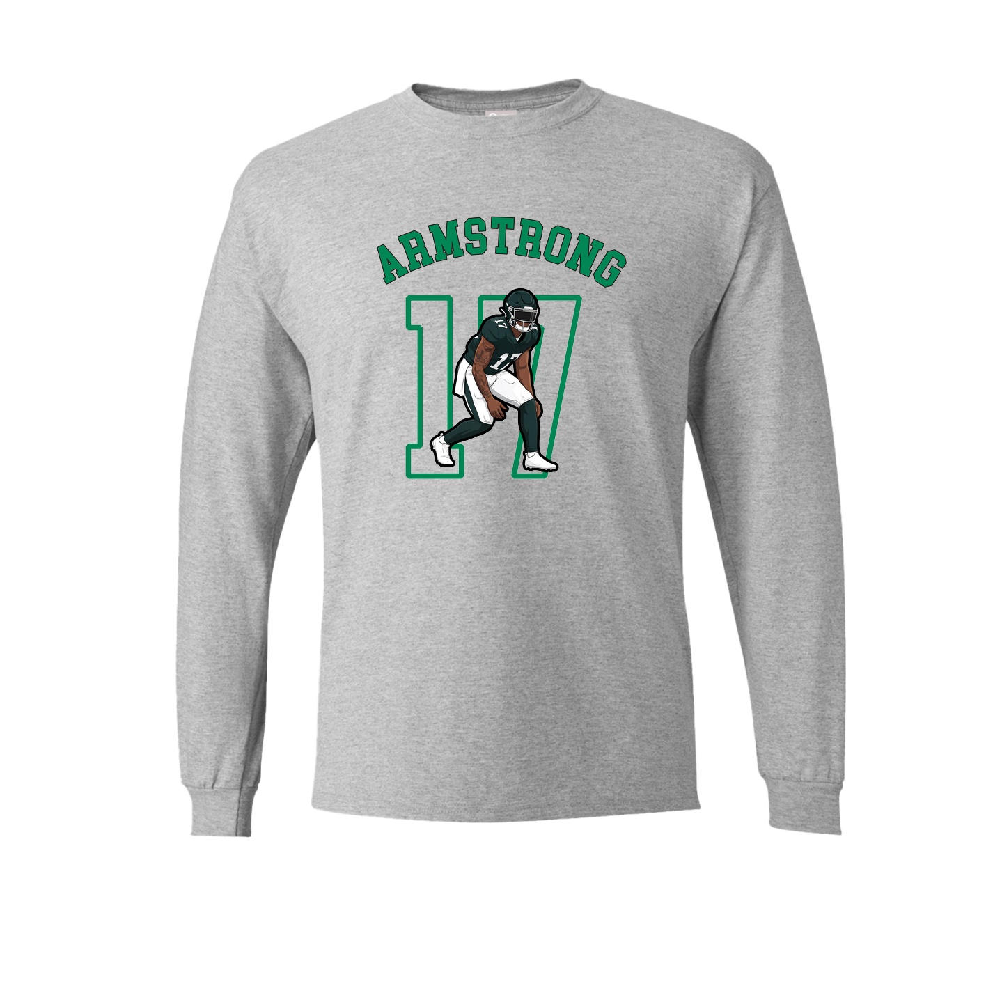 Long Sleeve Tee — Shirsey Arch in Grey