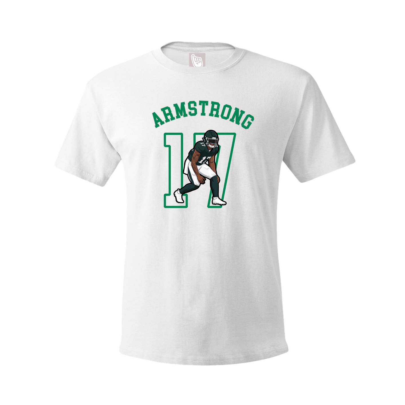 Youth Tee — Shirsey Arch in White