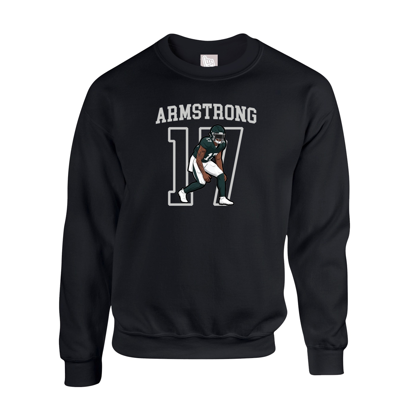 Fleece Crew — Shirsey in Black