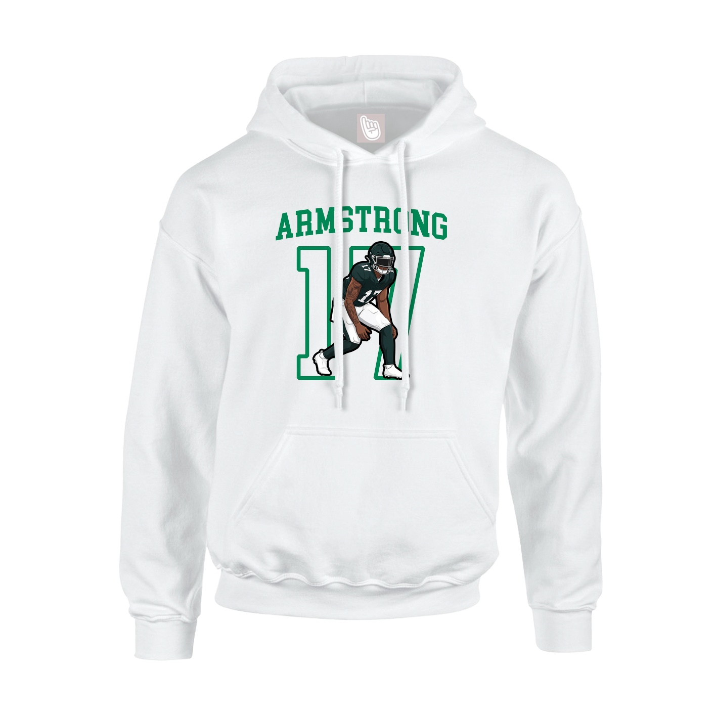 Youth Hoodie — Shirsey in White