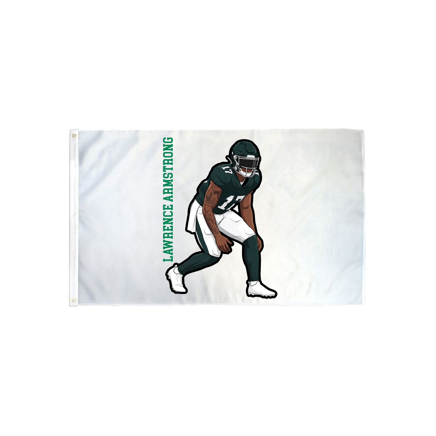 3x5 Flag — Name Vertical in Classic