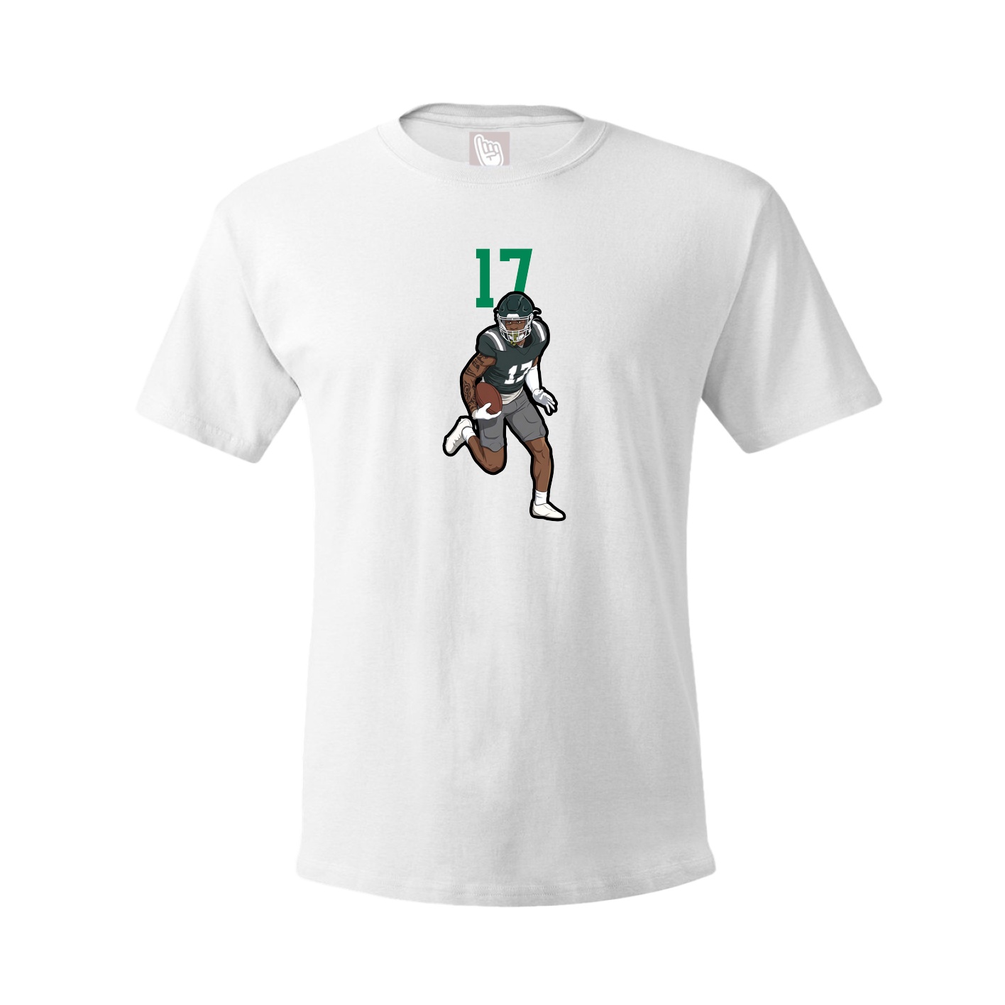 Tee — Number Top in White