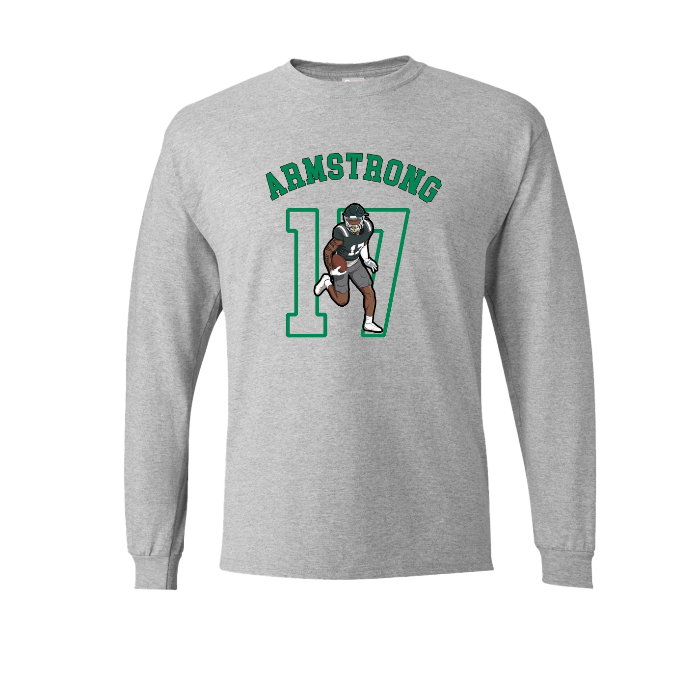 Long Sleeve Tee — Shirsey Arch in Grey