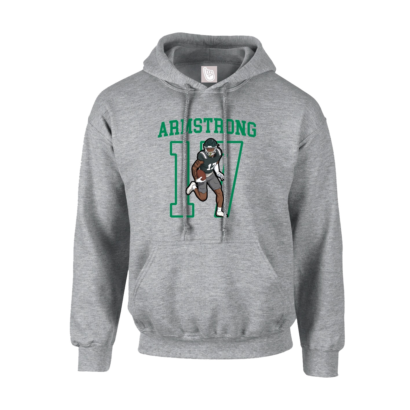 Hoodie — Shirsey in Grey