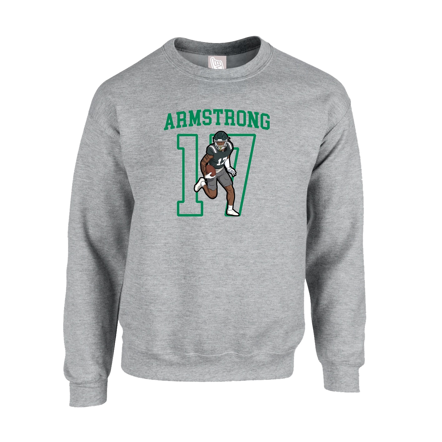 Fleece Crew — Shirsey in Grey
