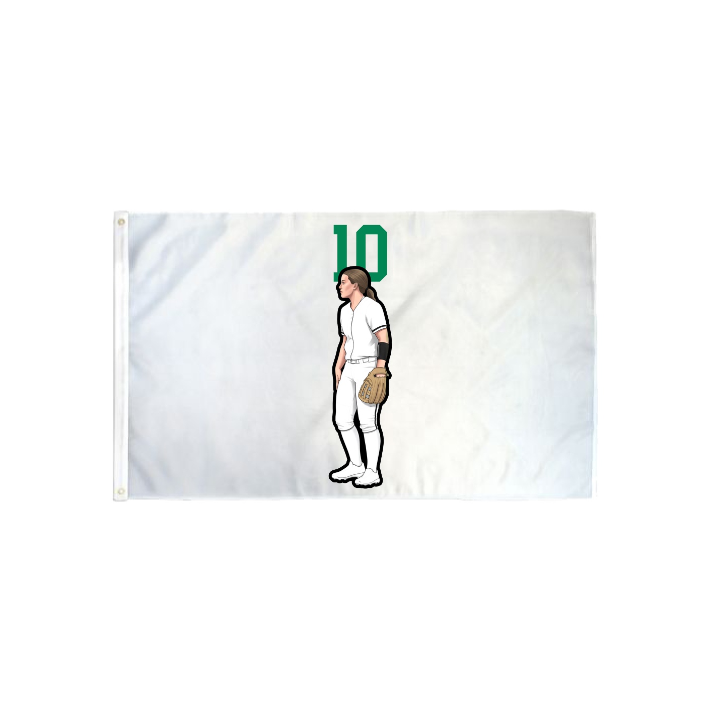 3x5 Flag — Number Top in Classic
