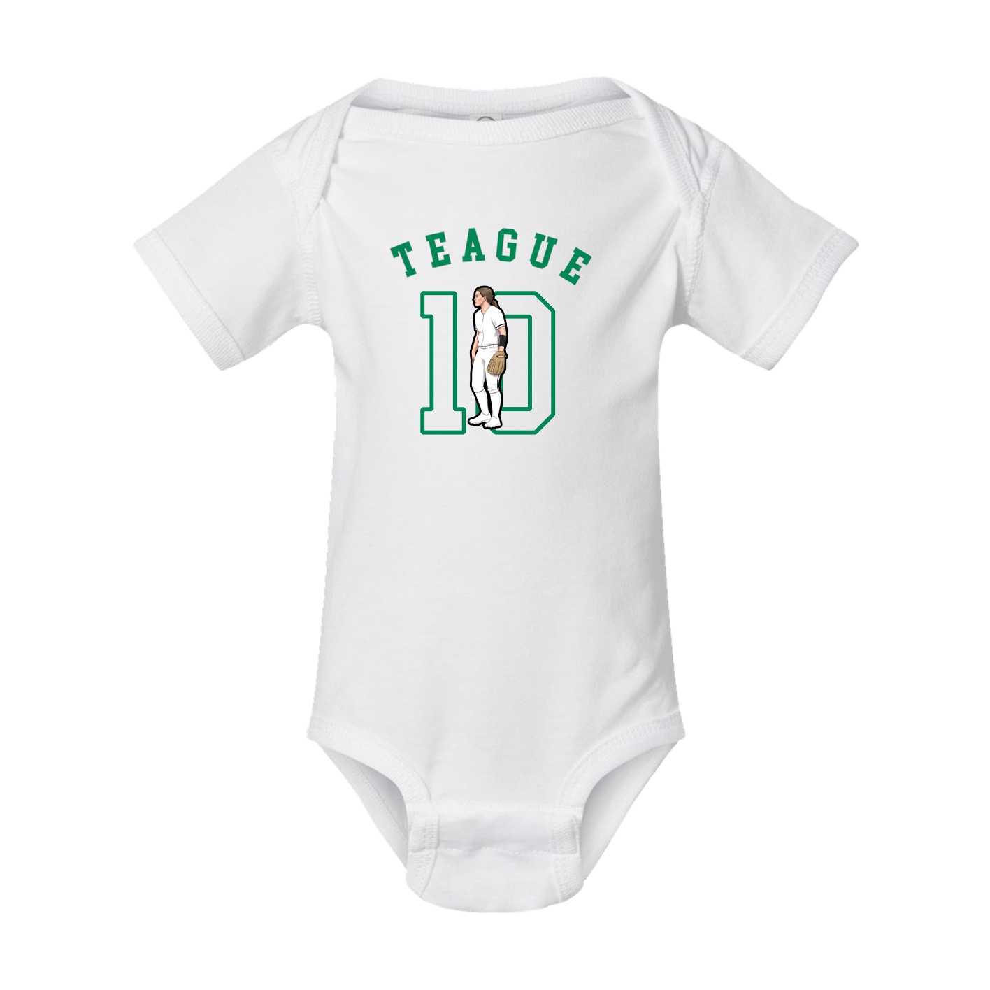 Baby Onesie — Shirsey Arch in White