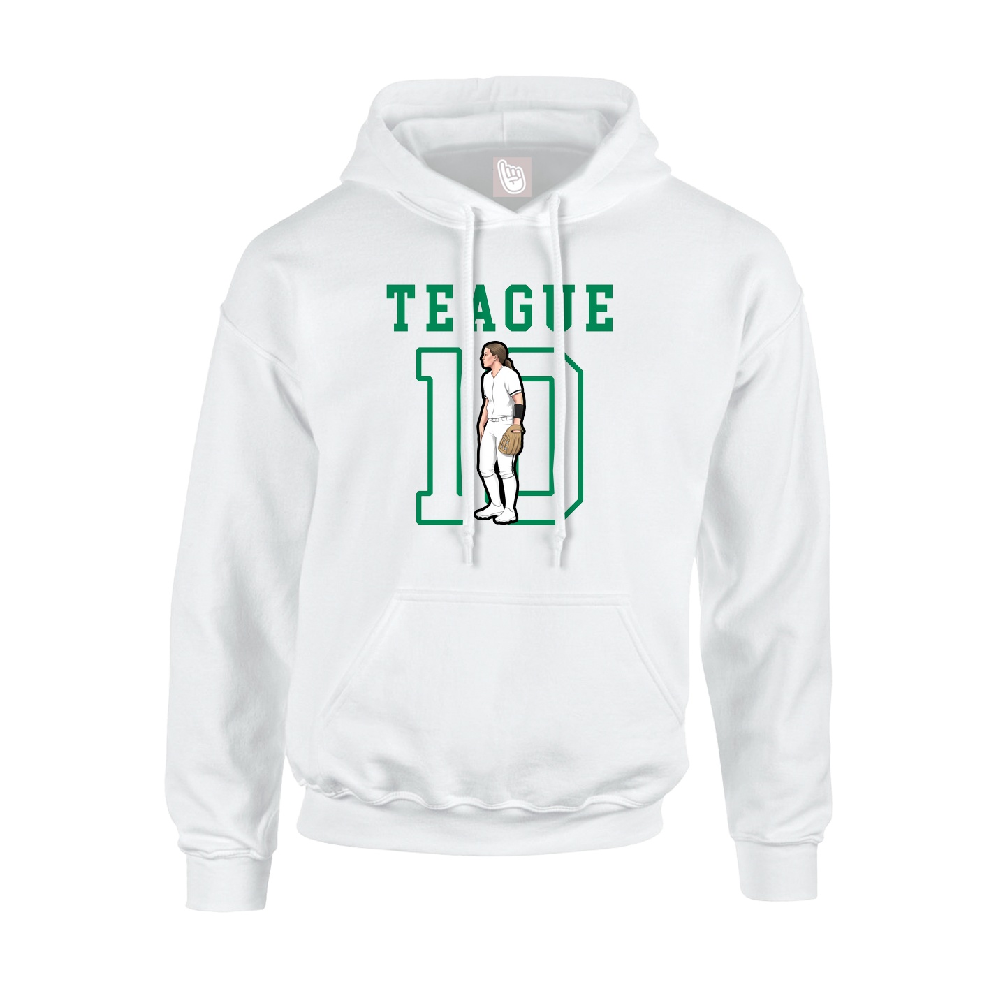 Youth Hoodie — Shirsey in White