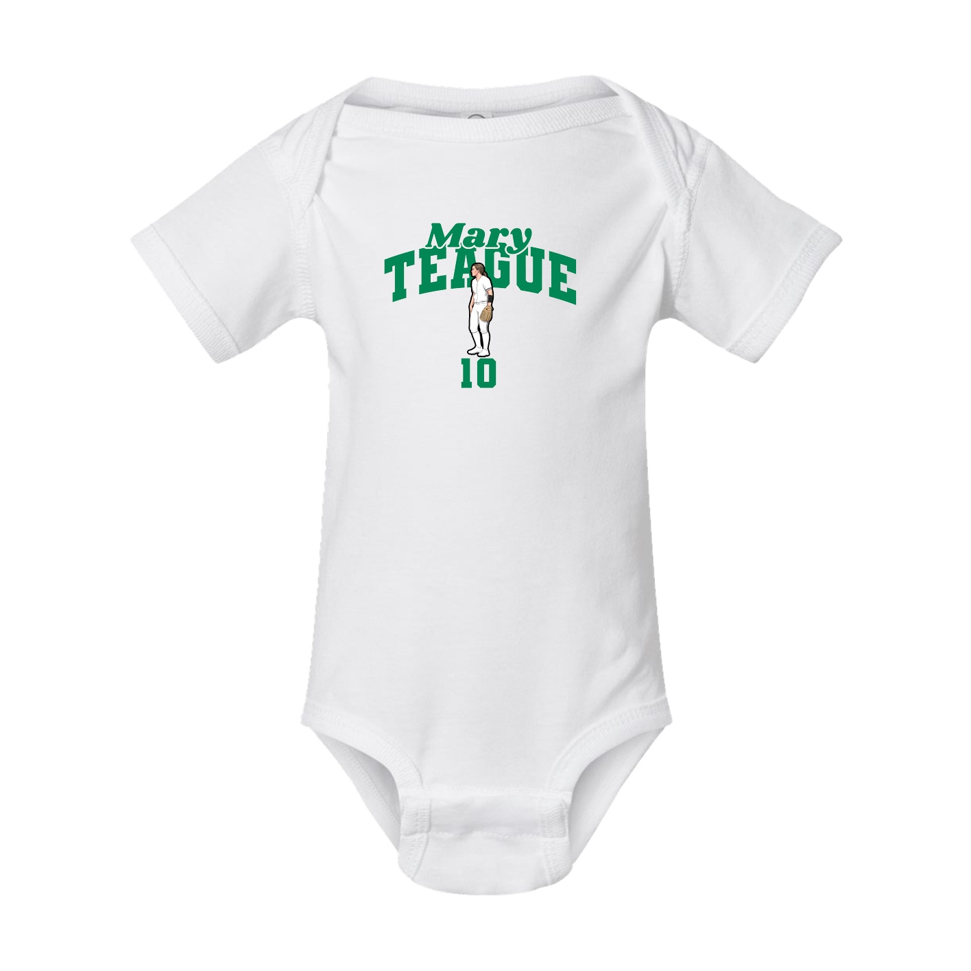 Baby Onesie — Signature Arch in White