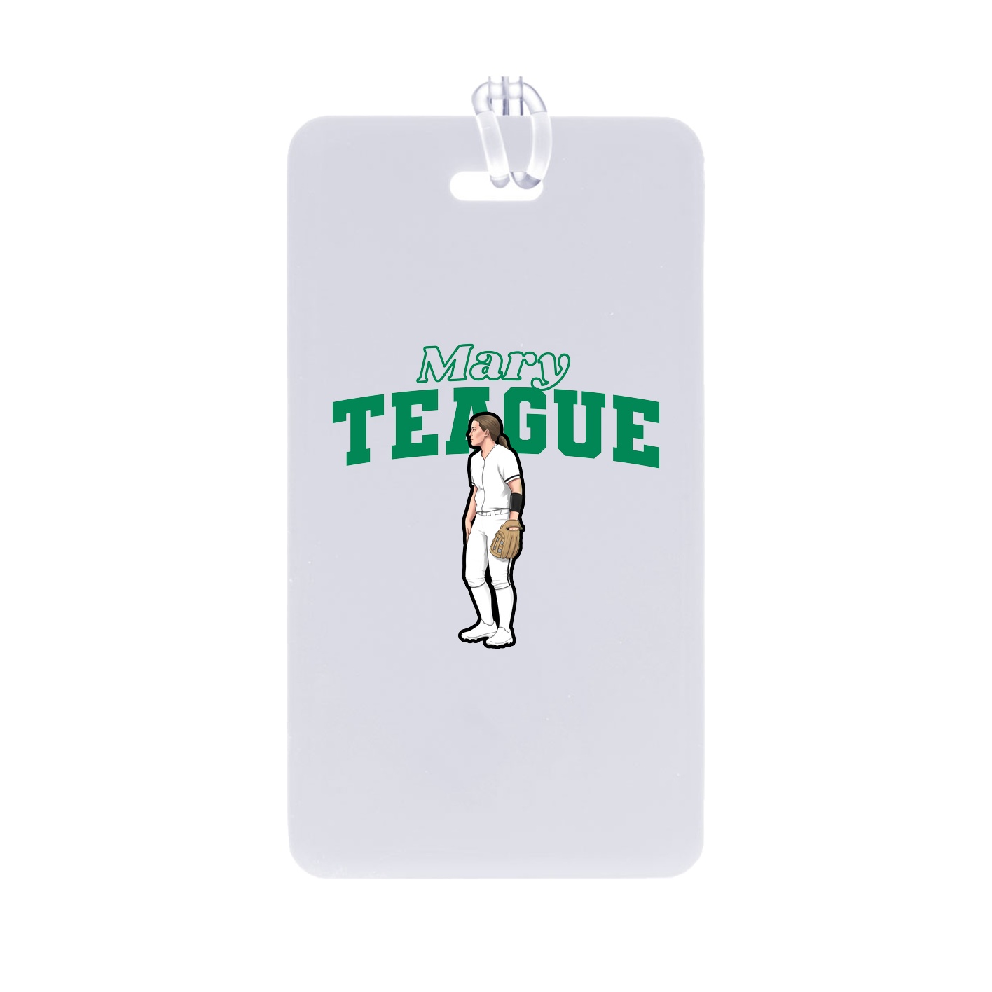 Bag Tag — Name Arch in Classic