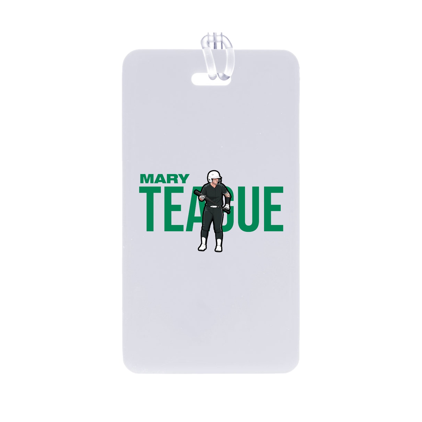 Bag Tag — Player Name in Classic