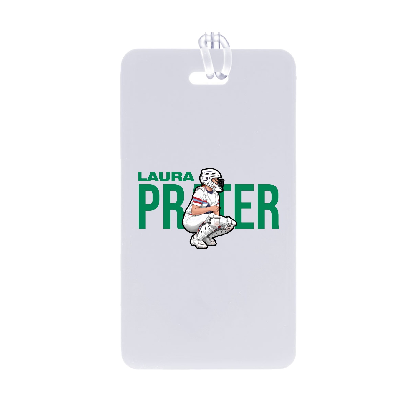 Bag Tag — Player Name in Classic