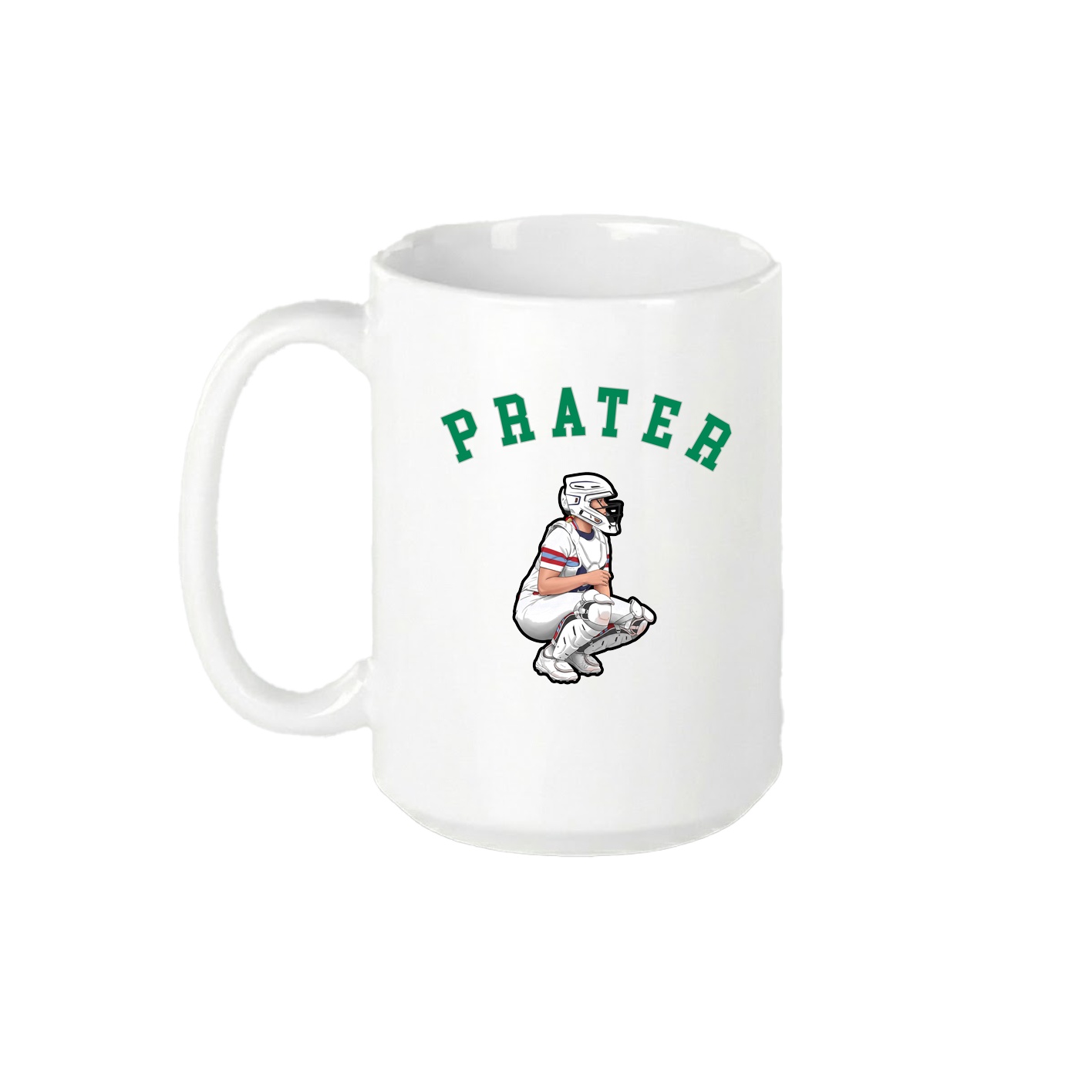 15oz Coffee Mug — Shirsey Arch in White