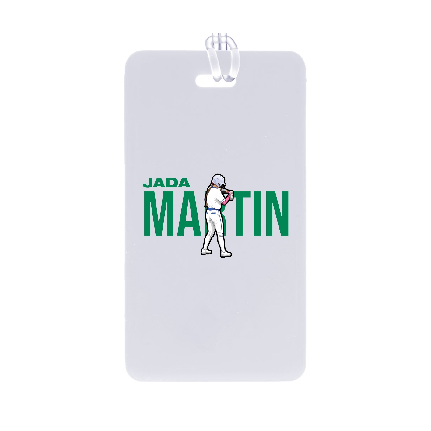 Bag Tag — Player Name in Classic