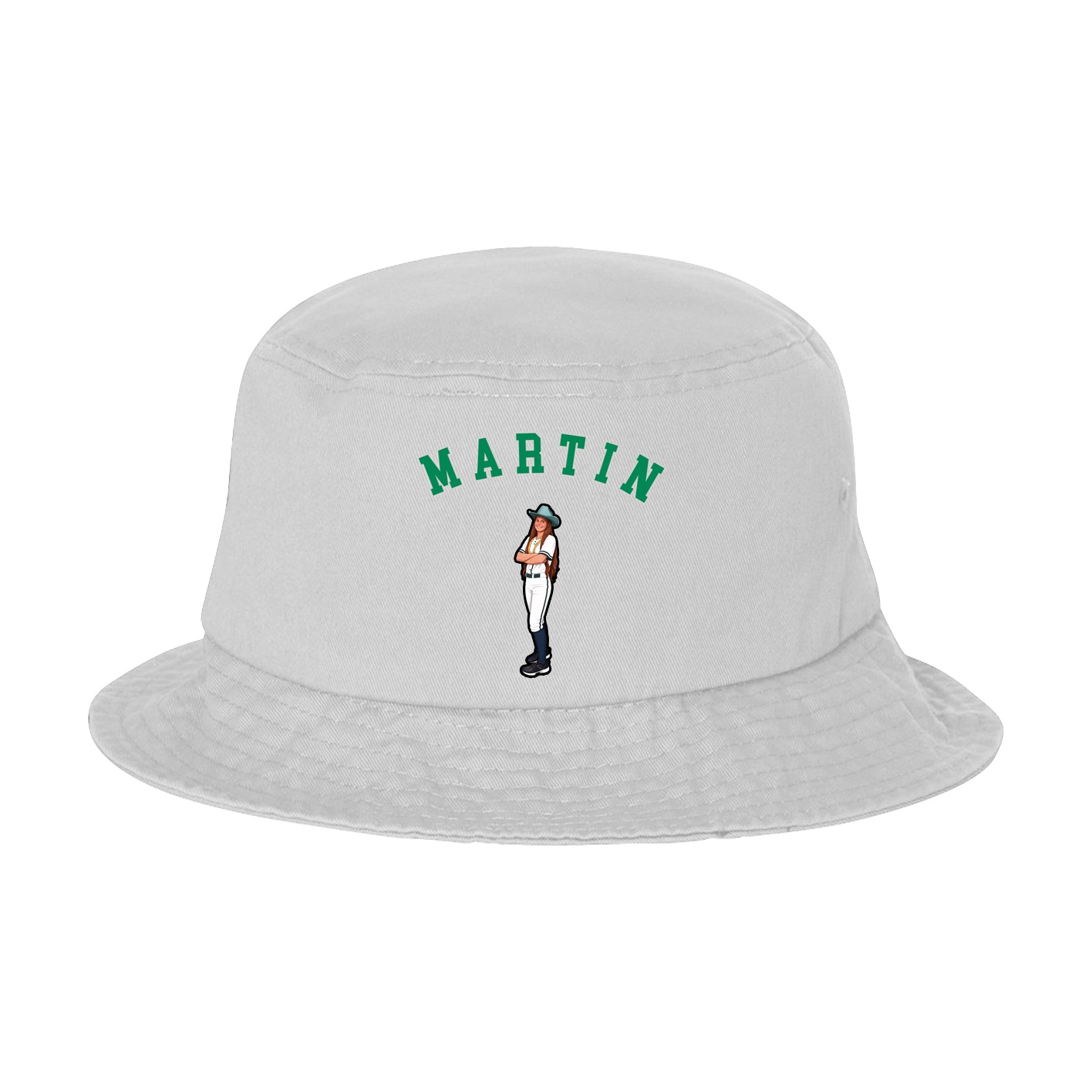 Bucket Cap — Shirsey Arch in White