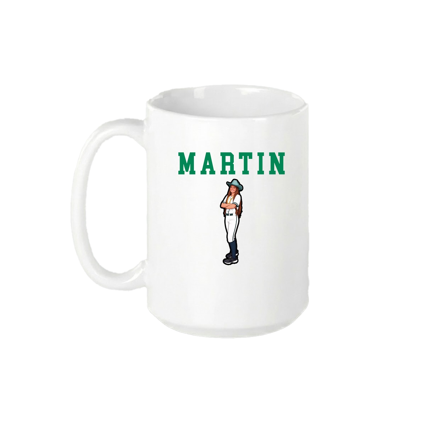 15oz Coffee Mug — Shirsey in White