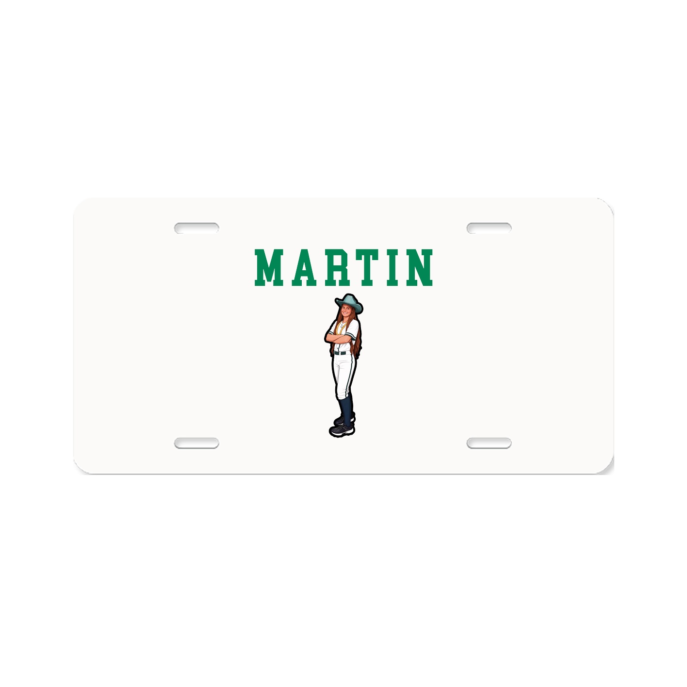 License Plate — Shirsey in Classic