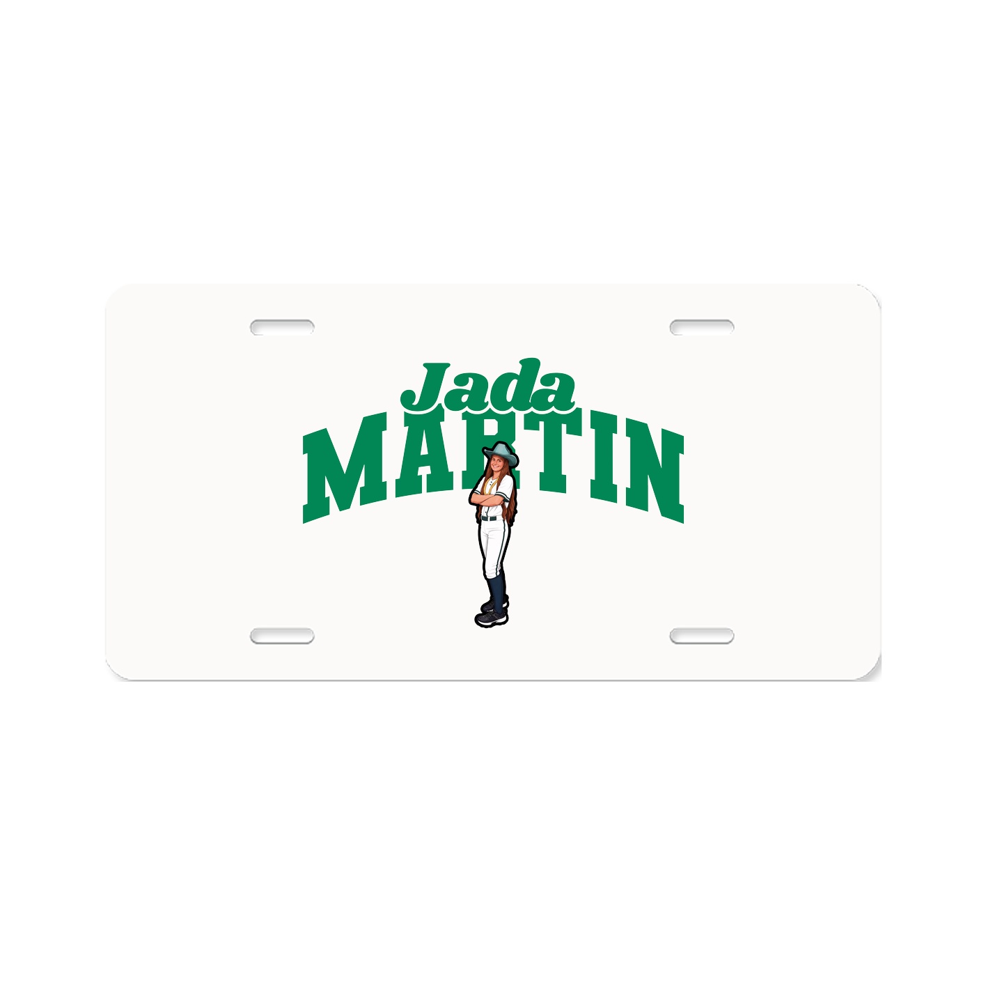 License Plate — Signature Arch in Classic