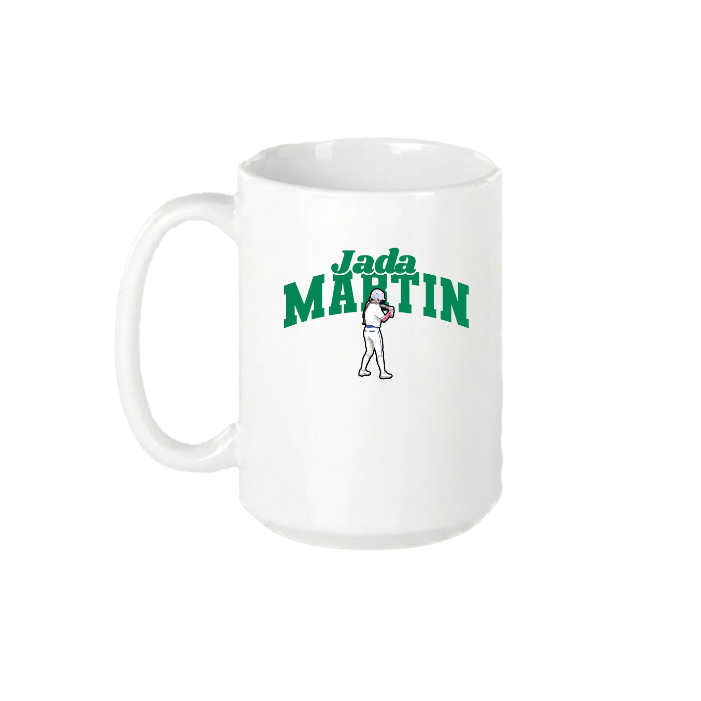 15oz Coffee Mug — Signature Arch in White