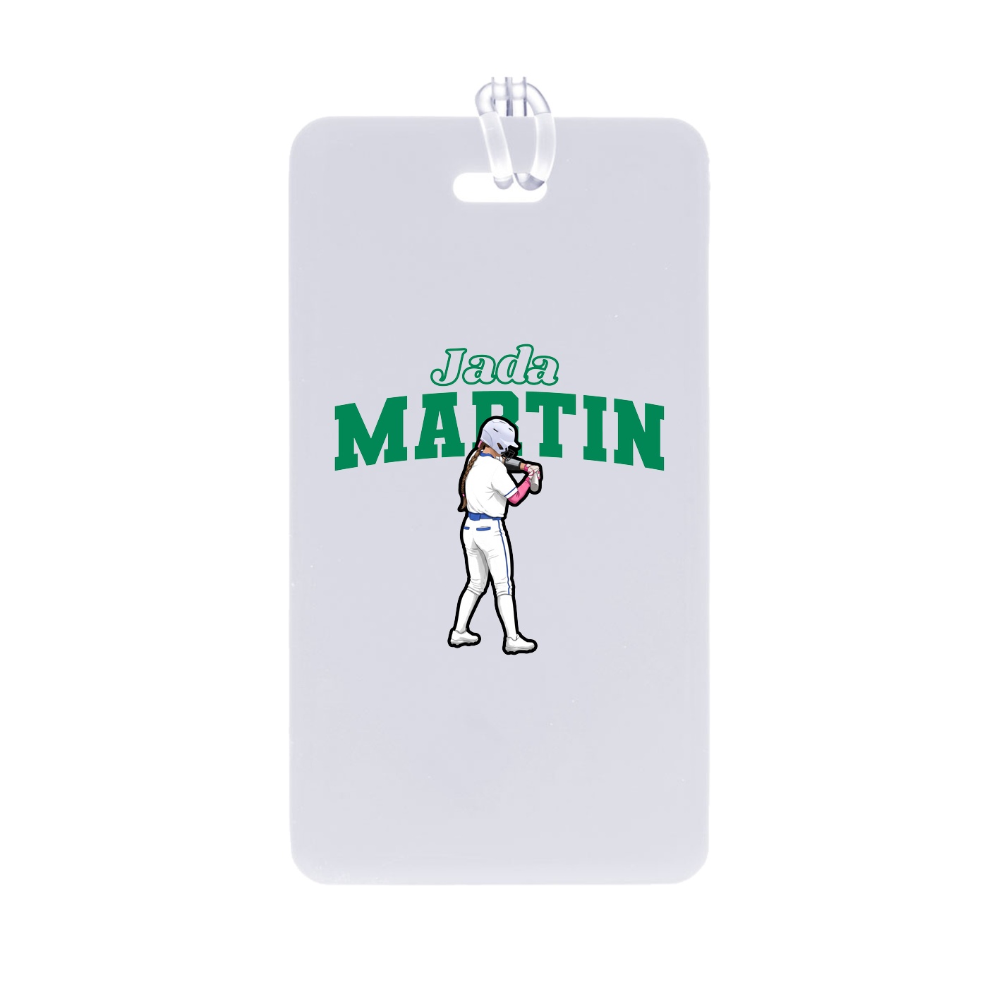 Bag Tag — Name Arch in Classic