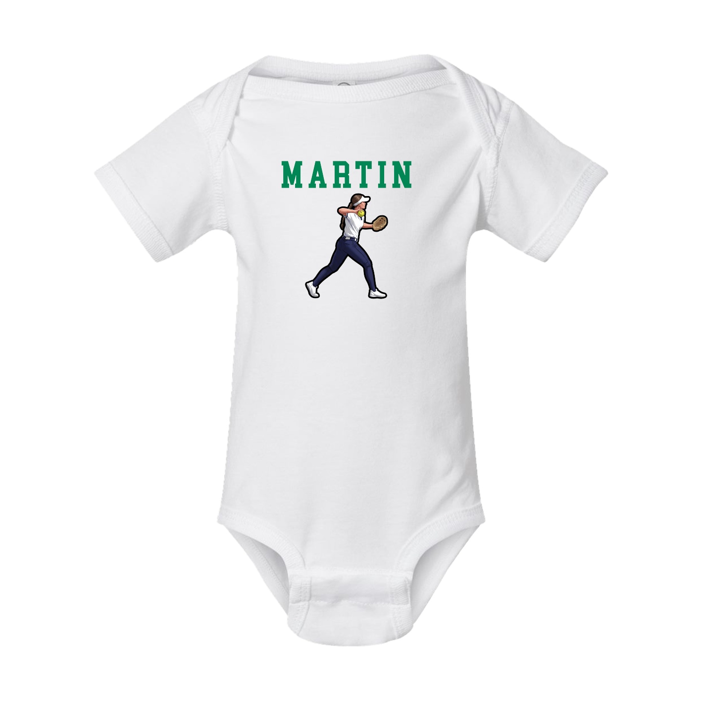 Baby Onesie — Shirsey in White