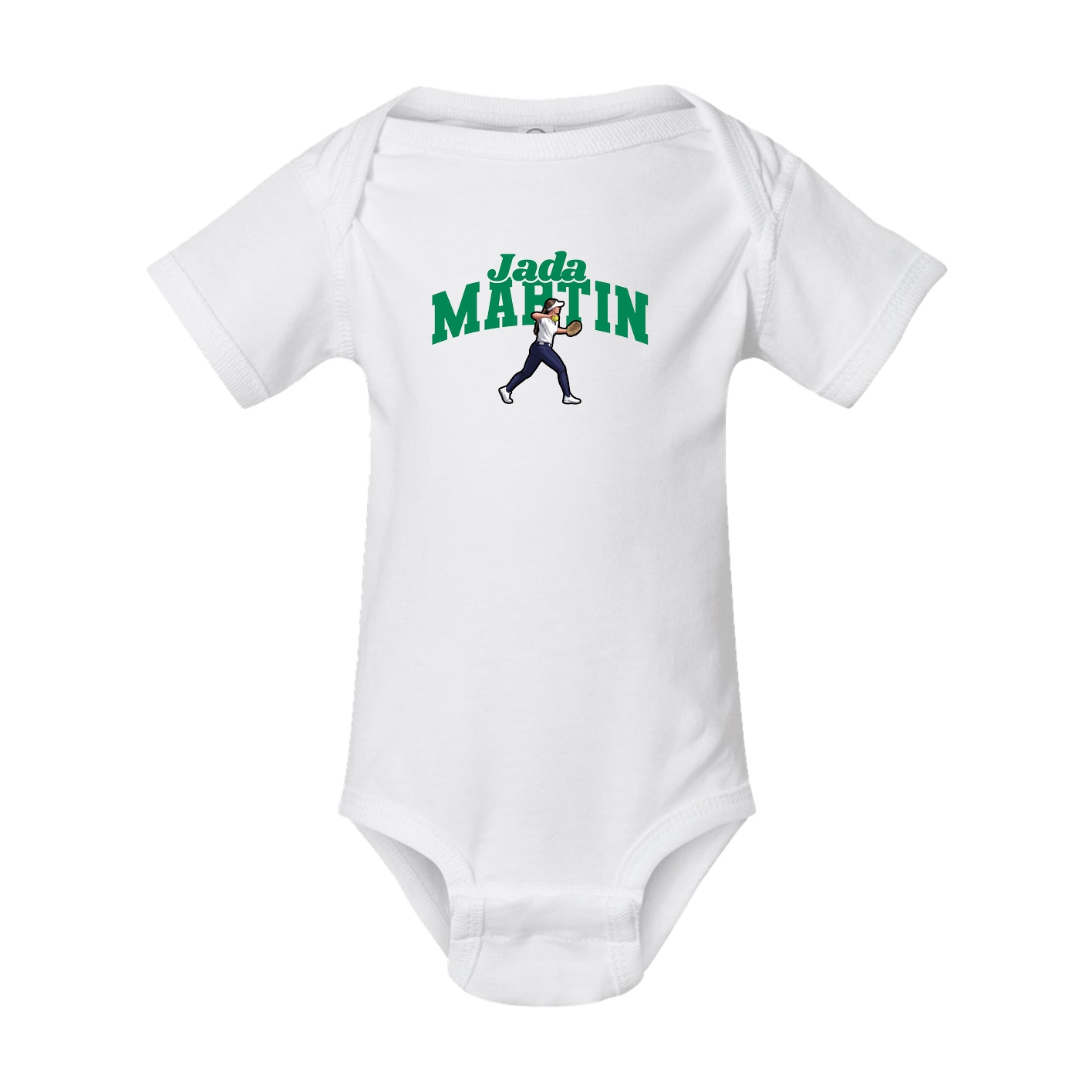 Baby Onesie — Signature Arch in White
