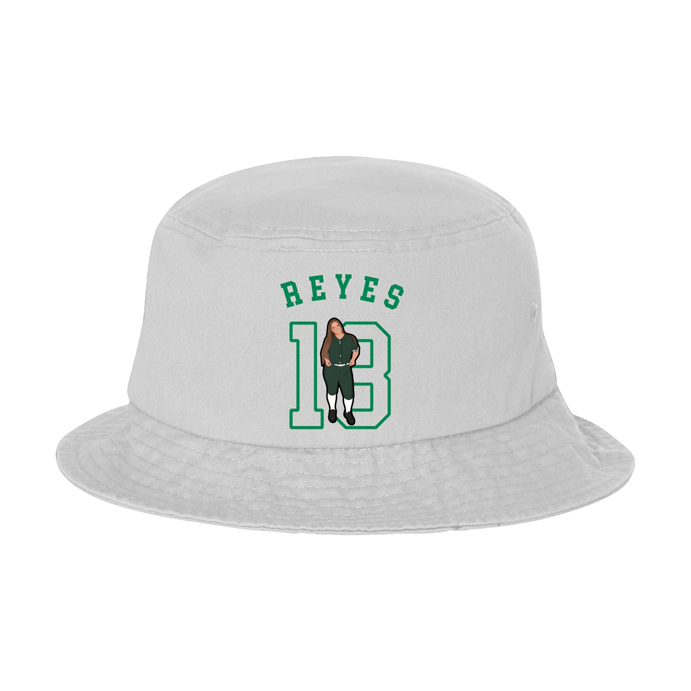 Bucket Cap — Shirsey Arch in White