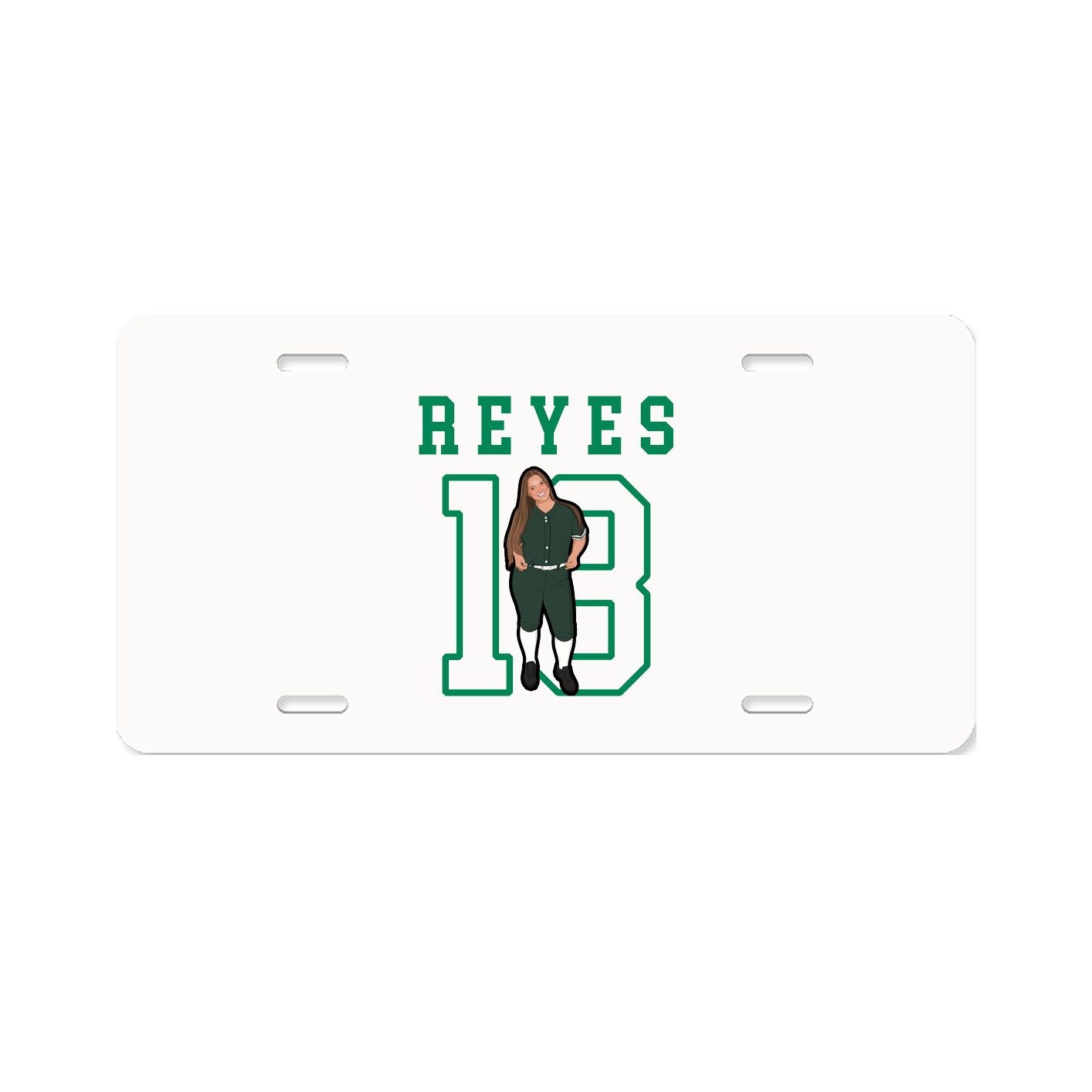 License Plate — Shirsey in Classic